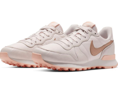 nike internationalist rose gold